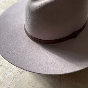 Elegant Cream Wide-Brim Hat